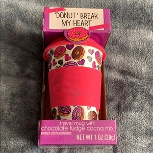 “Donut Break My Heart” Travel Mug.
